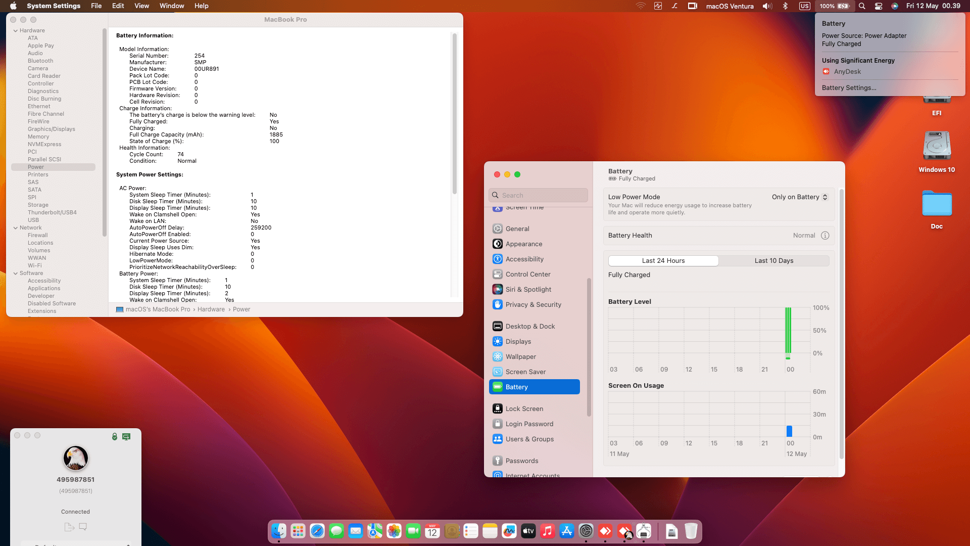 Lenovo Thinkpad P52S [KabyLake R   Intel UHD 620 + PS2 SMBUS]   OpenCore 1